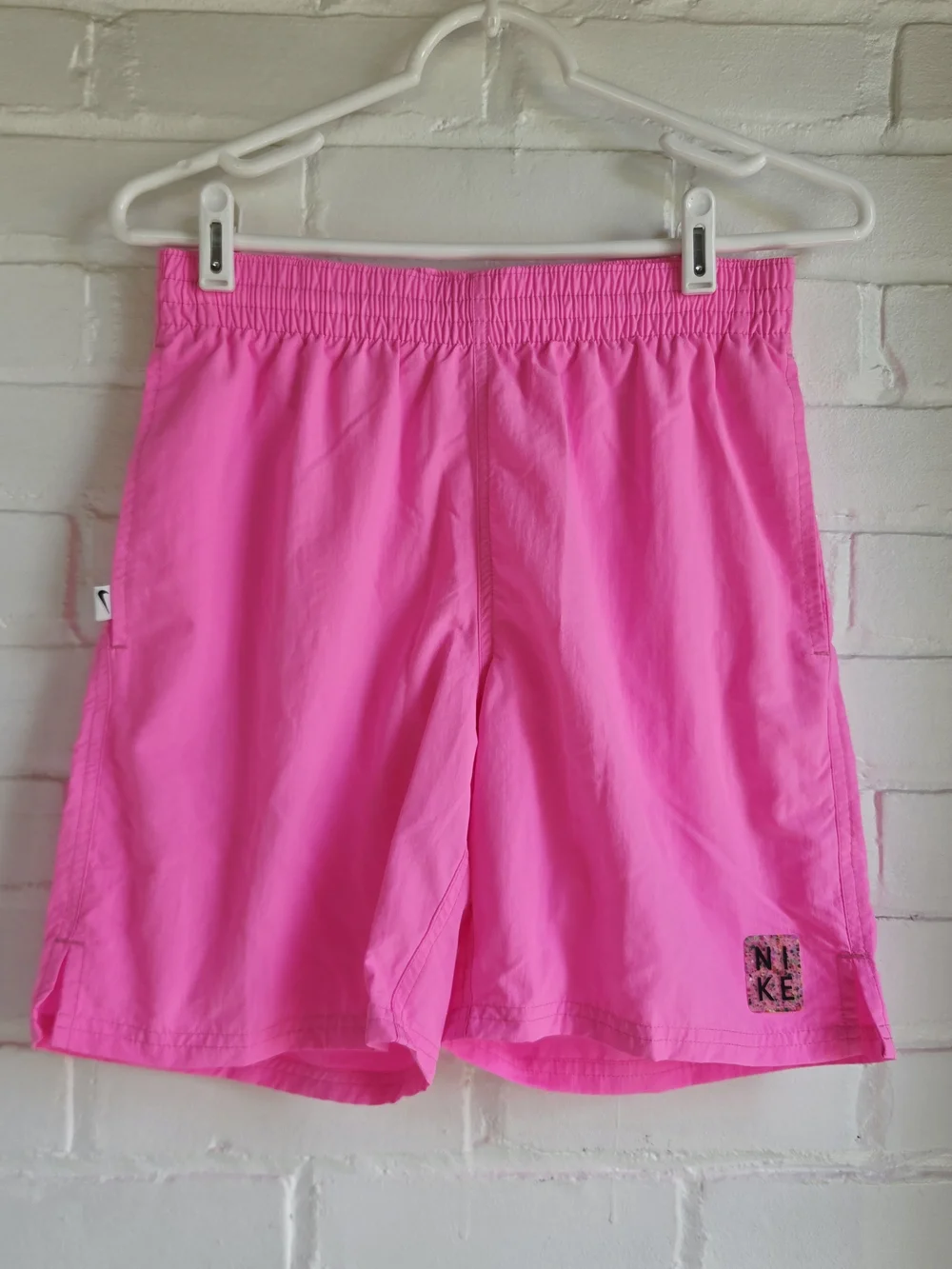 Nike Swim Shorts Trunks Mens Bright Neon Pink Size Small